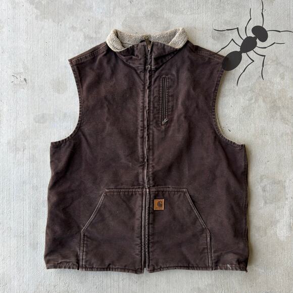 Carhartt Other - Carhartt WOMENS DKB brown work wear vest
